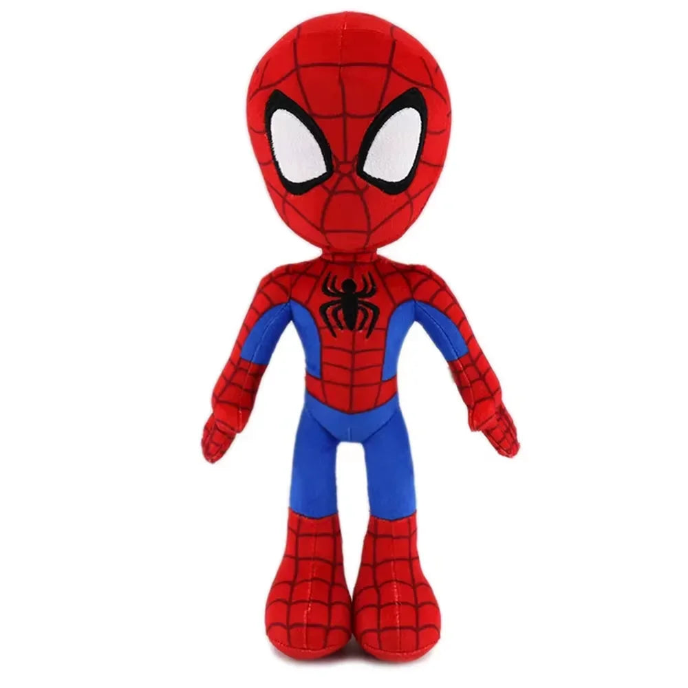 27-30CM Anime Avengers Spiderman Plush Toys Into the Spider-Verse Gwen Peter Parker Noir Dolls Soft Stuffed Toy For Kids Gifts