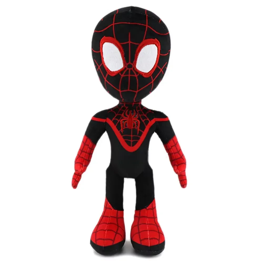 27-30CM Anime Avengers Spiderman Plush Toys Into the Spider-Verse Gwen Peter Parker Noir Dolls Soft Stuffed Toy For Kids Gifts