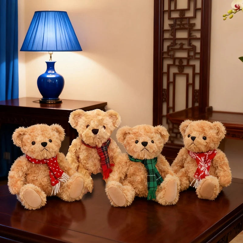 25cm Cute Teddy bear Plush Toys Soft Animal Home Decoration The Companion  Of Children Christmas Gift Children's Birthday Gift