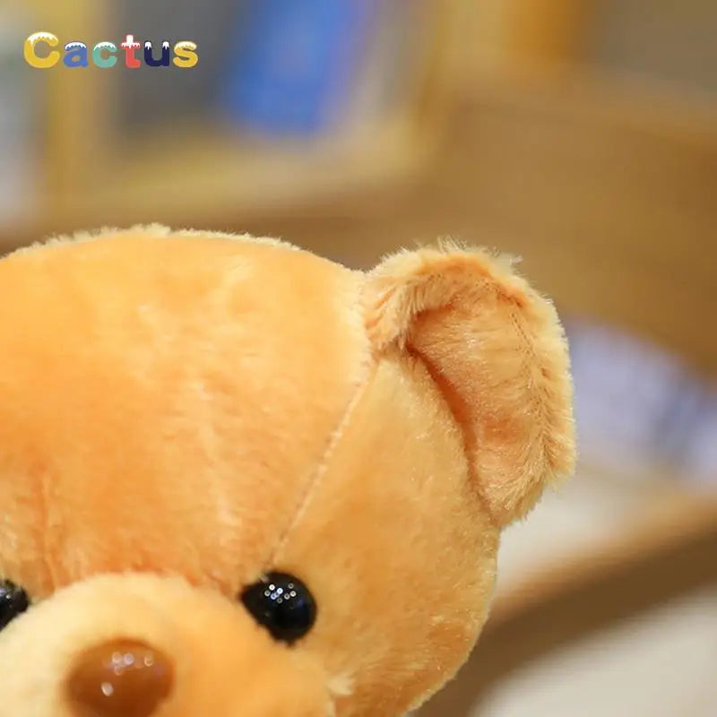 30CM Colorful Bear Plush Animals Toys Doll Soft Stuffed Teddy Bears for Girls Wedding Baby Shower Toy Birthday Gift Child Kids