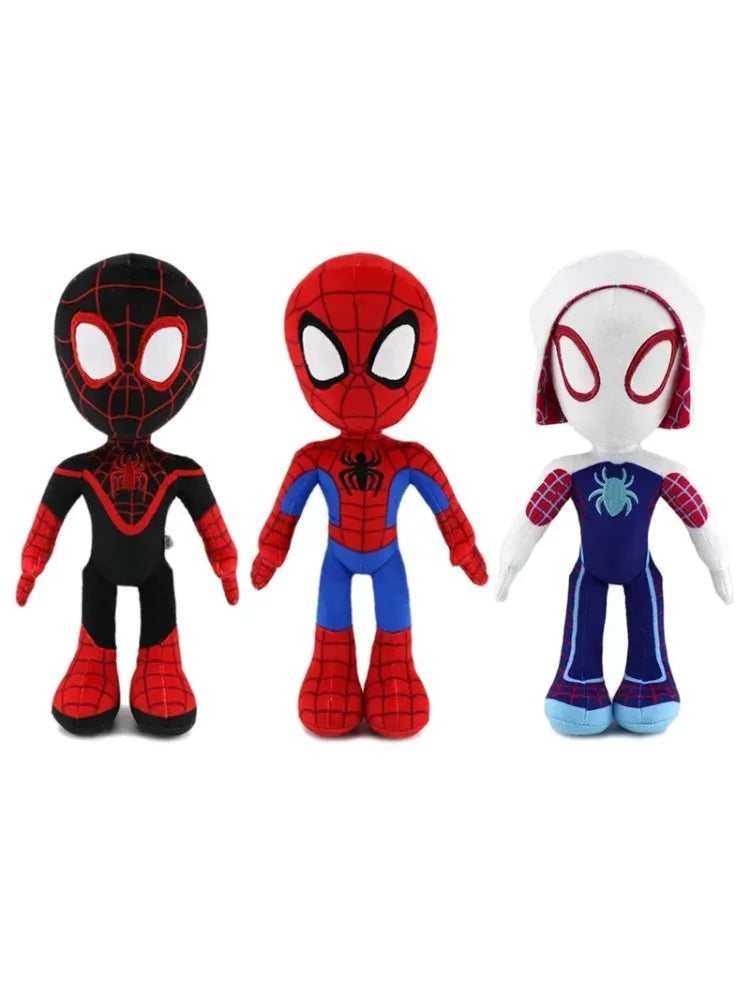 *27-32cm Man Spidermaned Plush Toys Movie Dolls Marvel Avengers Soft Stuffed Hero Captain America Iron Christmas Gifts for Kids.