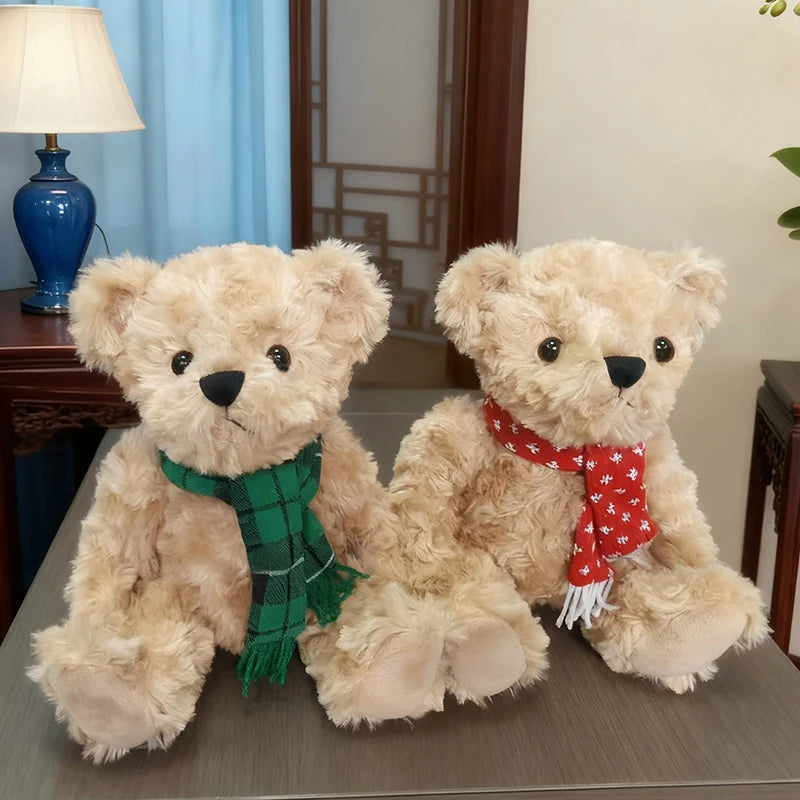 25cm Cute Teddy bear Plush Toys Soft Animal Home Decoration The Companion  Of Children Christmas Gift Children's Birthday Gift