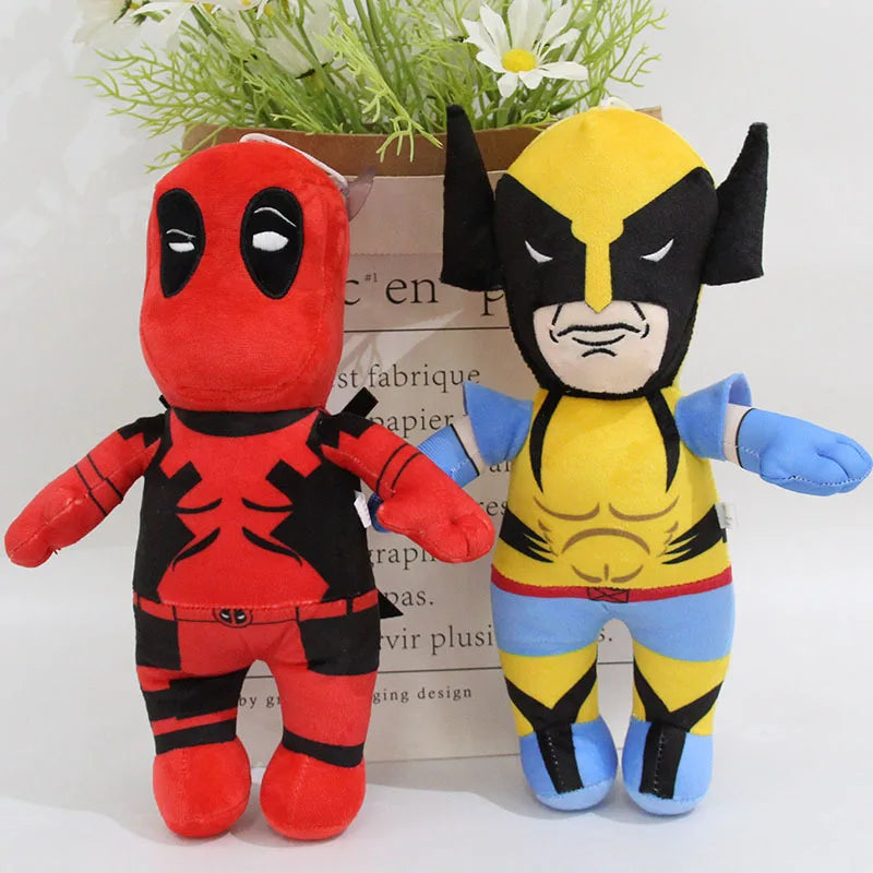 30cm Marvel Avengers Spidermaned Plush Toys Cute Doll Superhero Soft Stuffed Children Birthday Gift