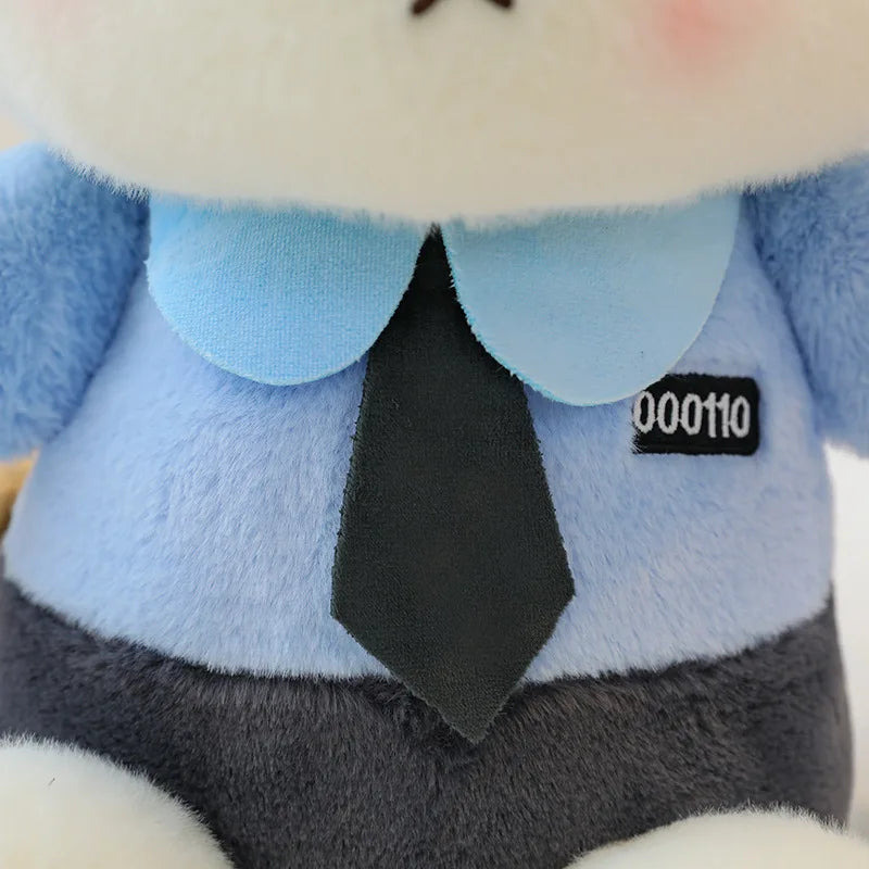 2026 New Kawaii Police Teddy Bear Plush Toy Stuffed Doll Large Pillow Cute Bear for Kids Birthday Xmas Gift Stuffed Animal