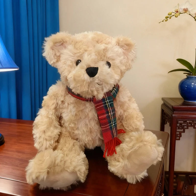 25cm Cute Teddy bear Plush Toys Soft Animal Home Decoration The Companion  Of Children Christmas Gift Children's Birthday Gift