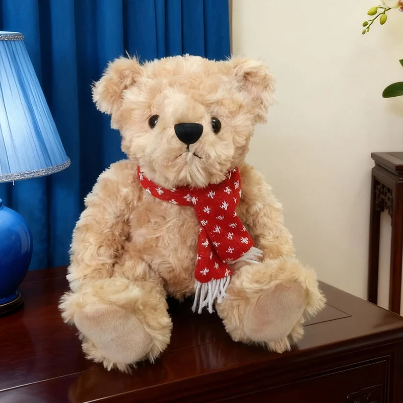 25cm Cute Teddy bear Plush Toys Soft Animal Home Decoration The Companion  Of Children Christmas Gift Children's Birthday Gift