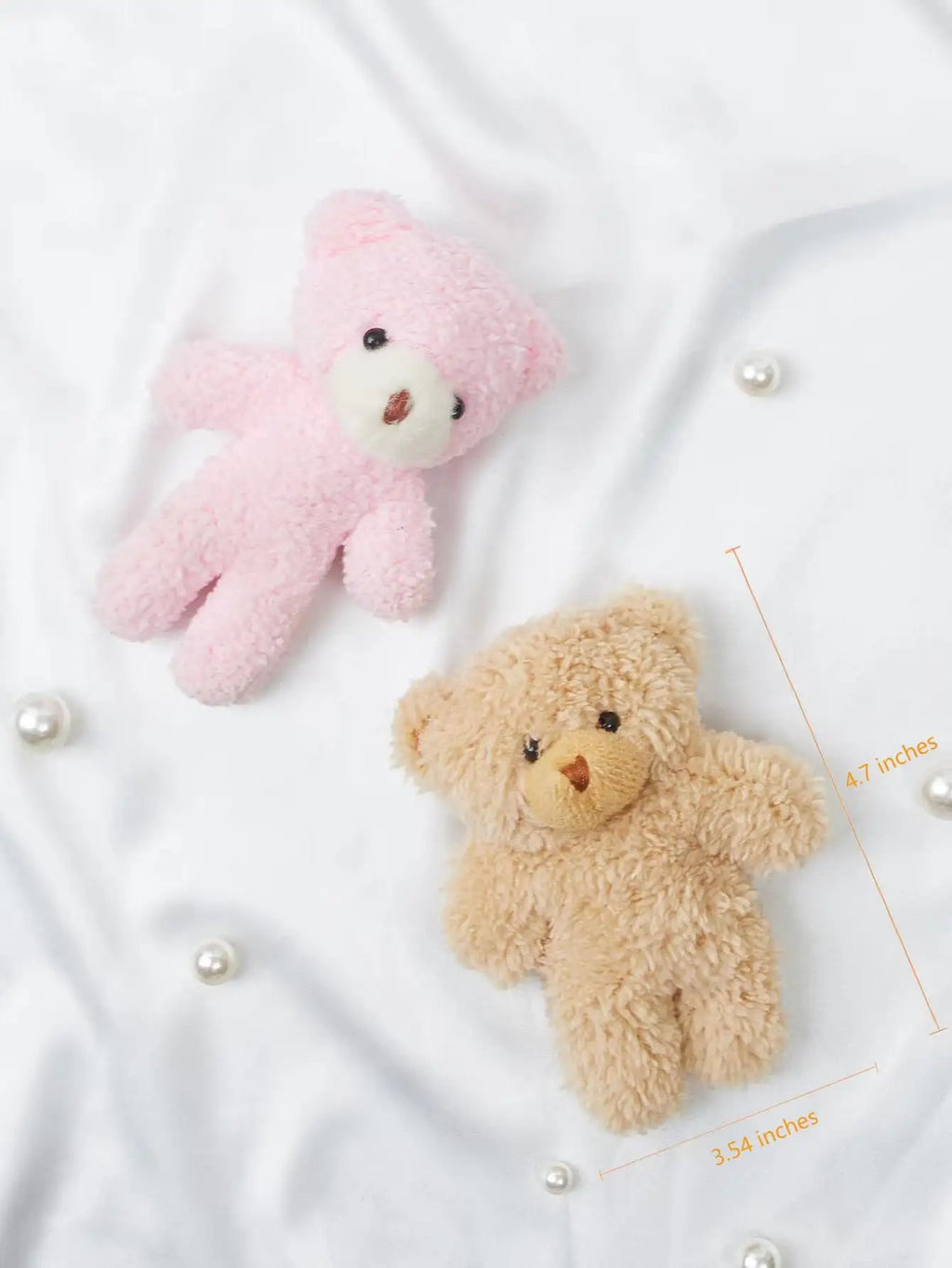 1 random color mini teddy bear plush toy