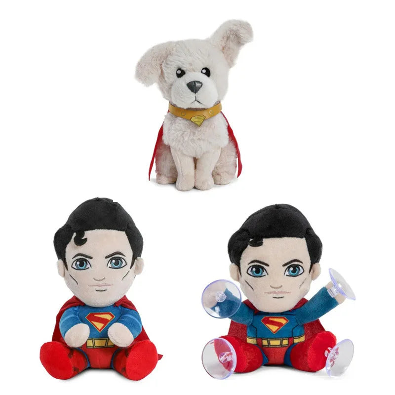 2025 New Krypto The Superdog Superman Plush Toy Cute Cotton Doll Anime Movie Peripherals Plushie Toy Birthday Gift